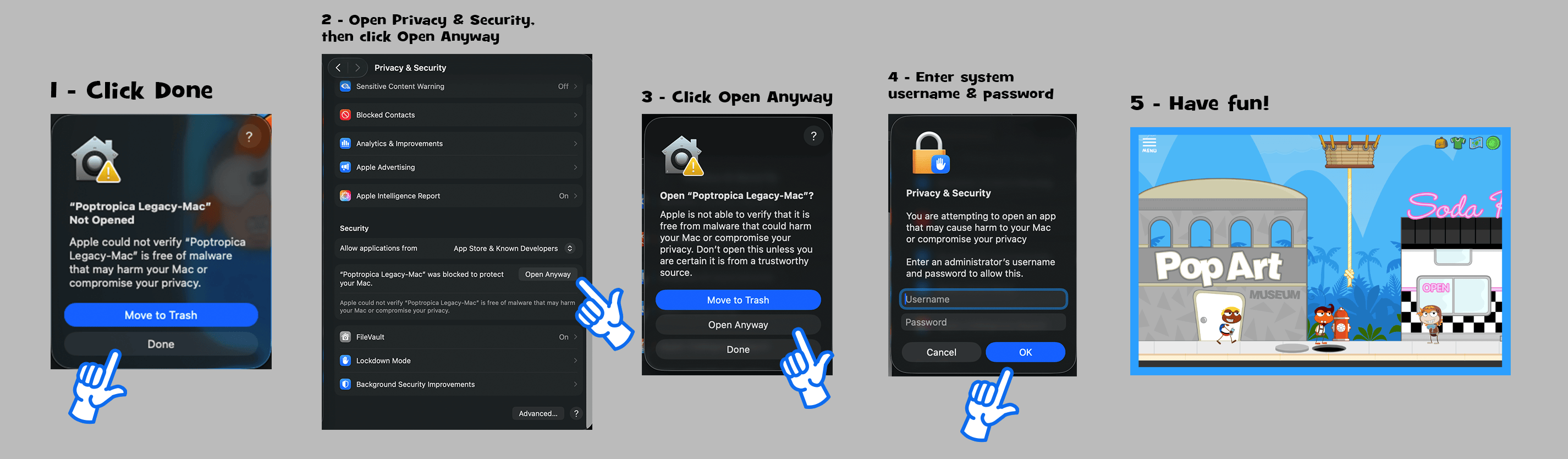 Mac Privacy Settings